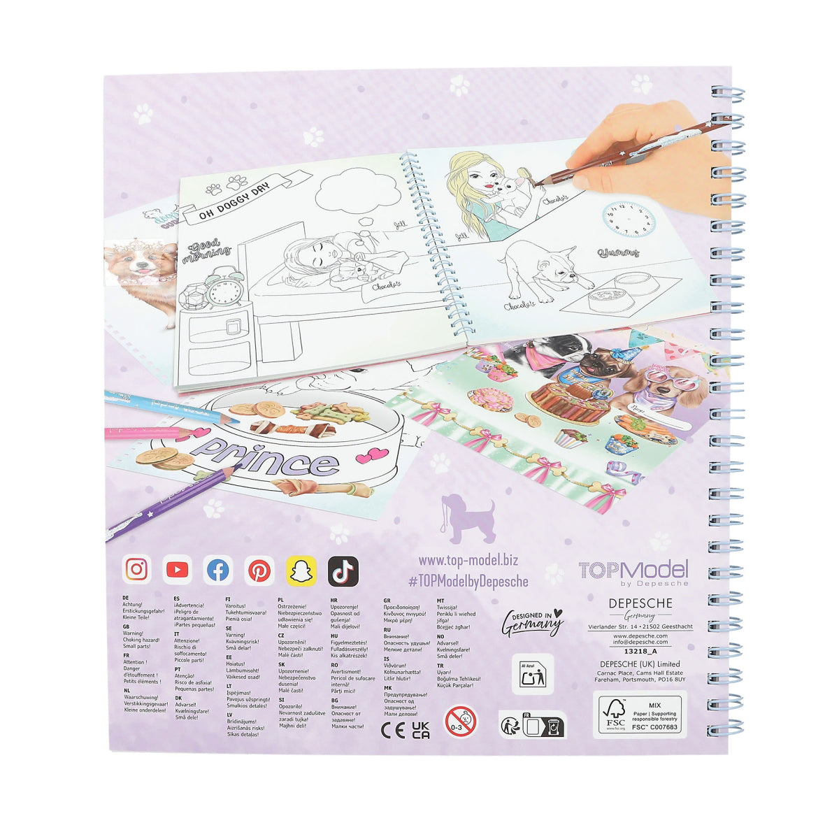 depesche-create-zyour-topmodel-doggy-coloring-book-depe-0013218