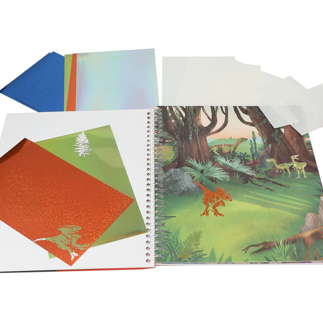 depesche-dino-world-colouring-book-stick-&-shine-depe-0012473