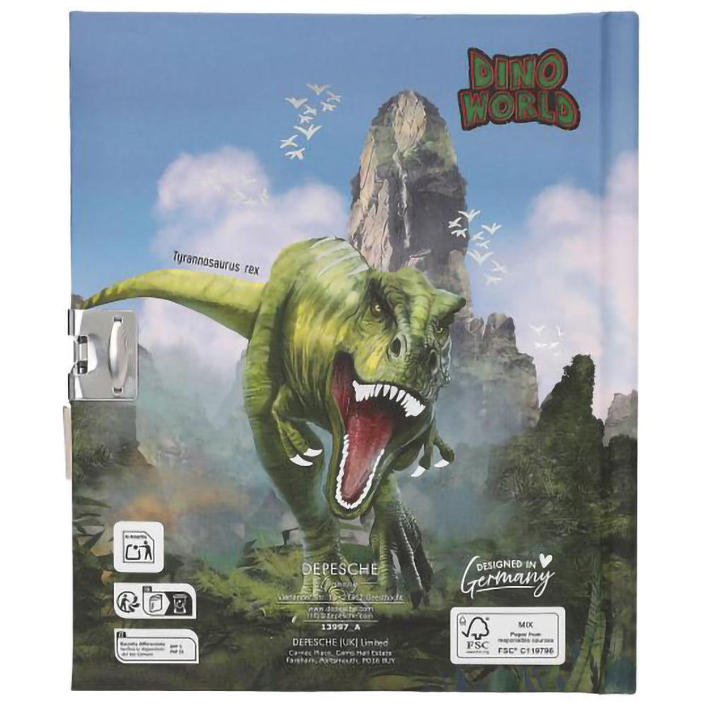 depesche-dino-world-diary-with-padlock