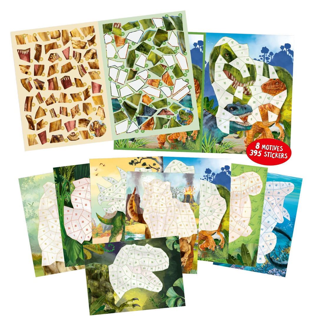 depesche-dino-world-number-sticker-depe-0012487