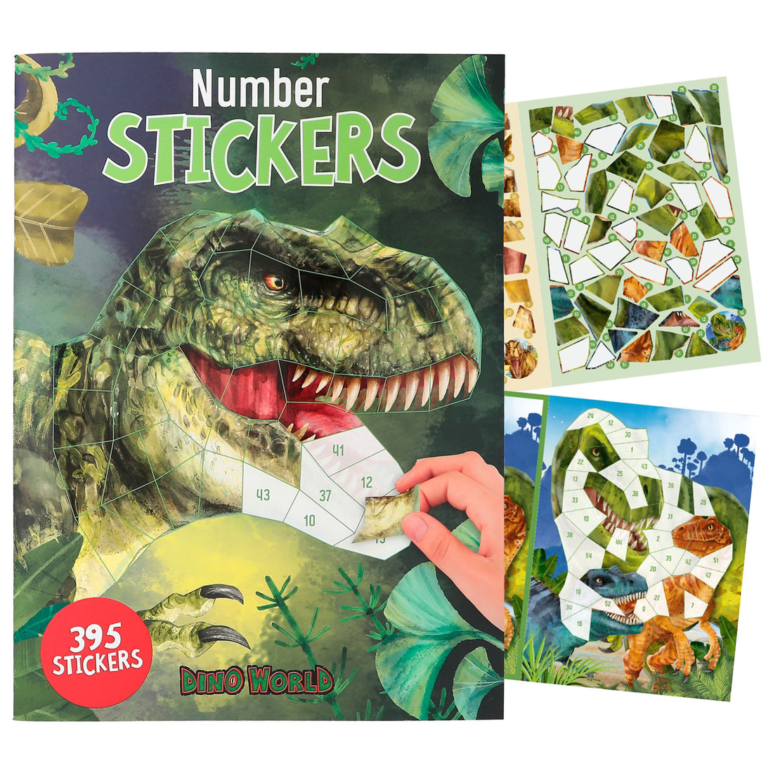 depesche-dino-world-number-sticker-depe-0012487