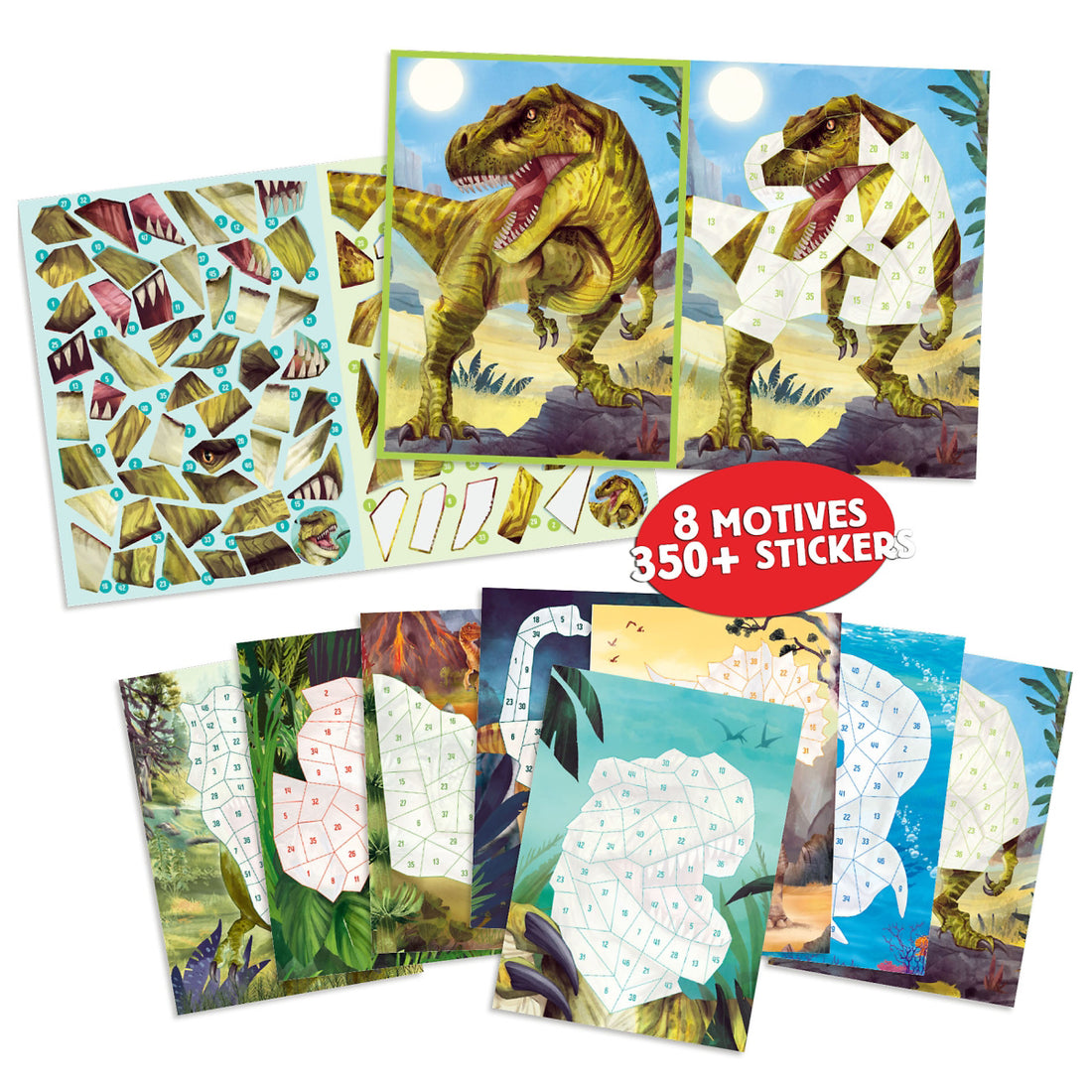 depesche-dino-world-number-sticker-depe-0013243