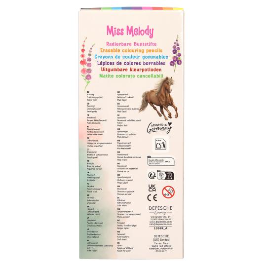 depesche-miss-melody-erasable-colouring-pencils-depe-0013369