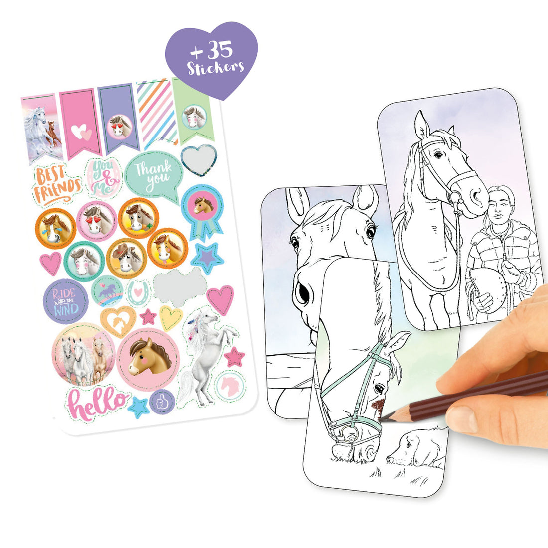 depesche-miss-melody-selfie-colouring-book-depe-0012490