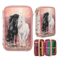 depesche-miss-melody-triple-pencil-case-blossom-pony-stationery-depe-0013968