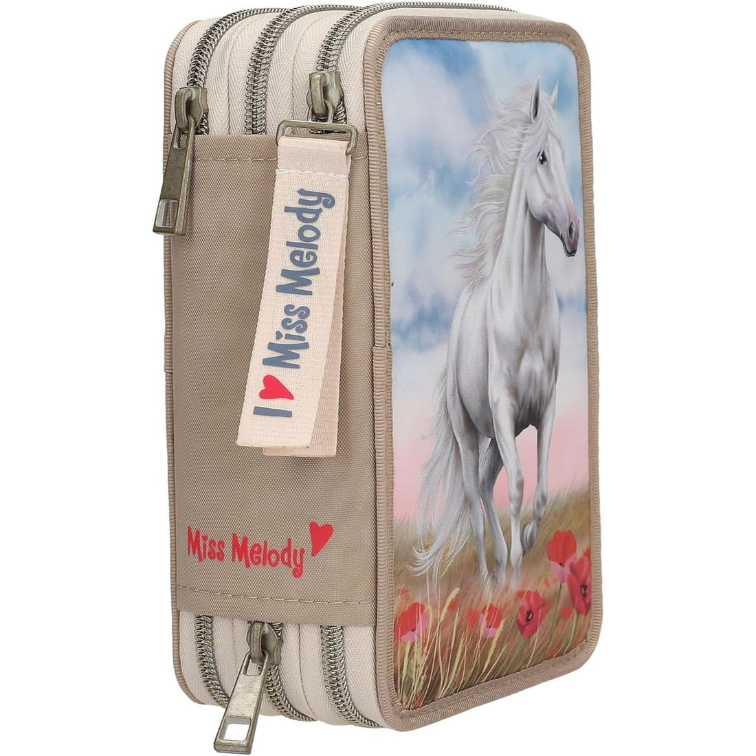 Depesche Miss Melody Triple Pencil Case Pop