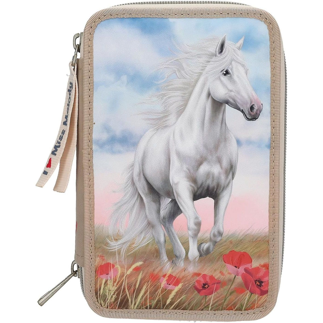 Depesche Miss Melody Triple Pencil Case Pop