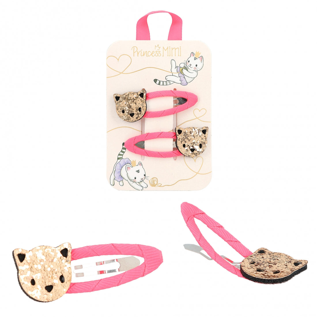 Depesche Princess Mimi Hairclips Textile (1pc)