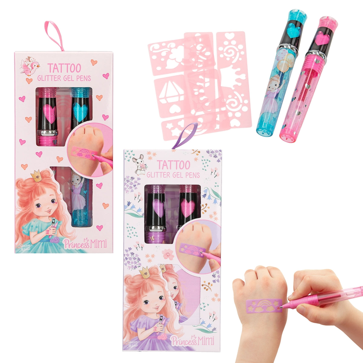 depesche-princess-mimi-tattoo-glitter-gel-pens-depe-0012324