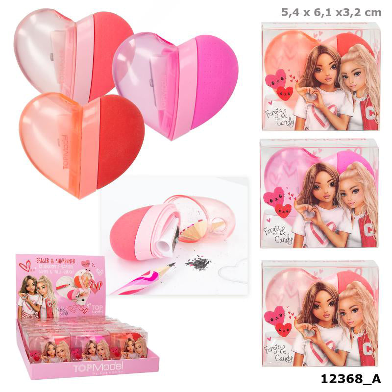 depesche-topmodel-2in1-heart-eraser-&-sharpener-one-love-depe-0012368