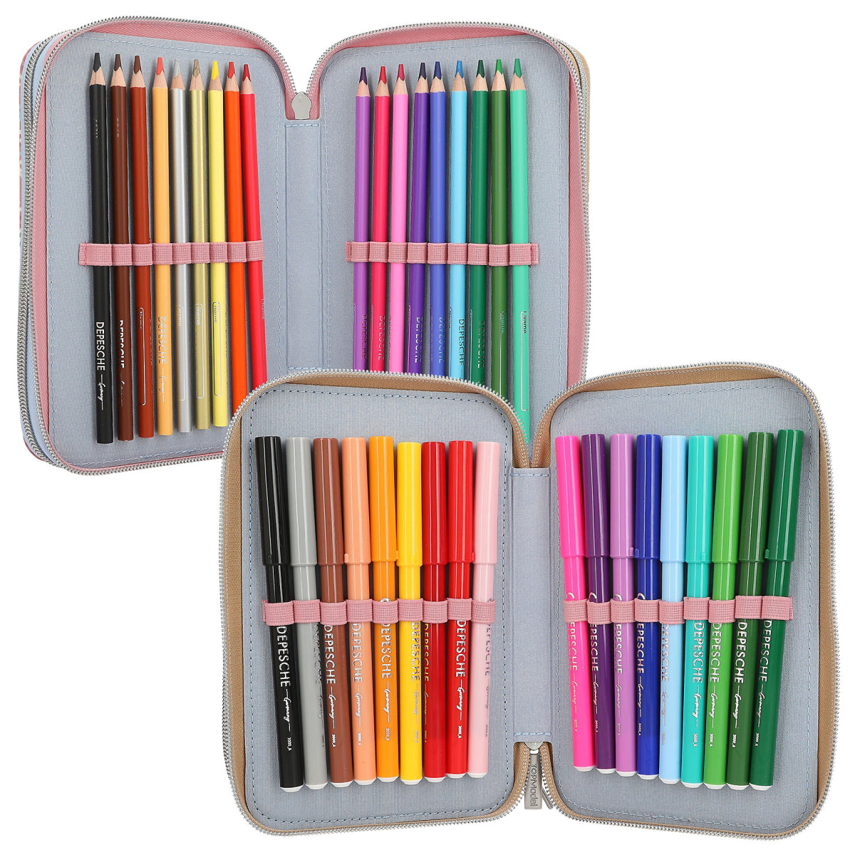 depesche-topmodel-3-compartment-pencil-case-team-teddy-depe-0013009