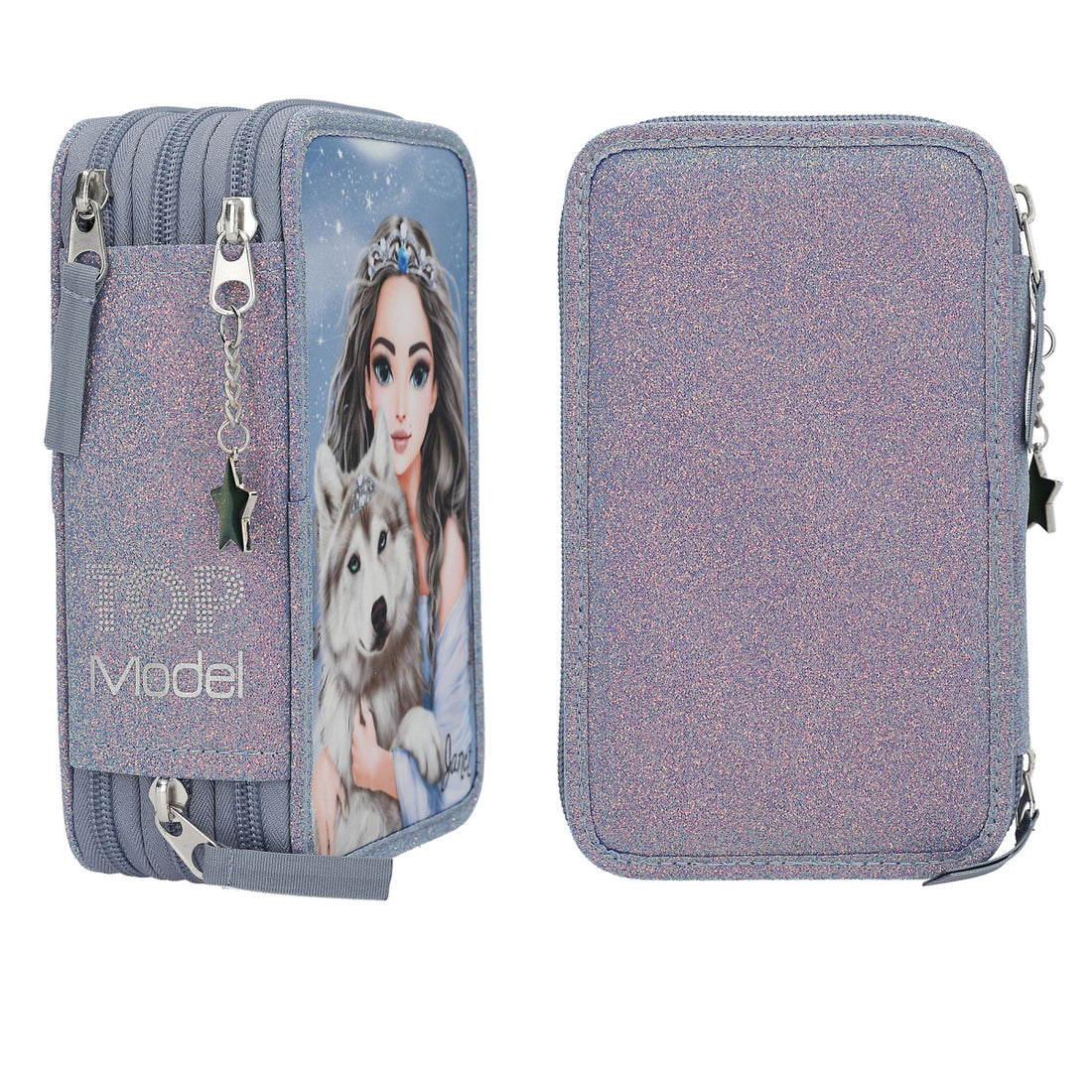 depesche-topmodel-3-compartment-pencil-case-wolf-depe-0013149