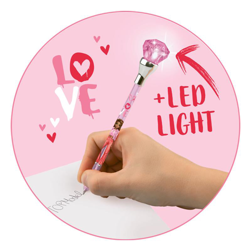 depesche-topmodel-ballpen-with-light-one-love-depe-0012198