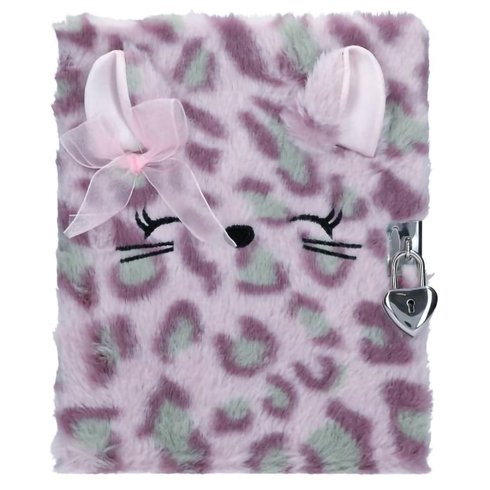 depesche-topmodel-cosy-cat-diary-with-lock-lilac-stationery-depe-0014200