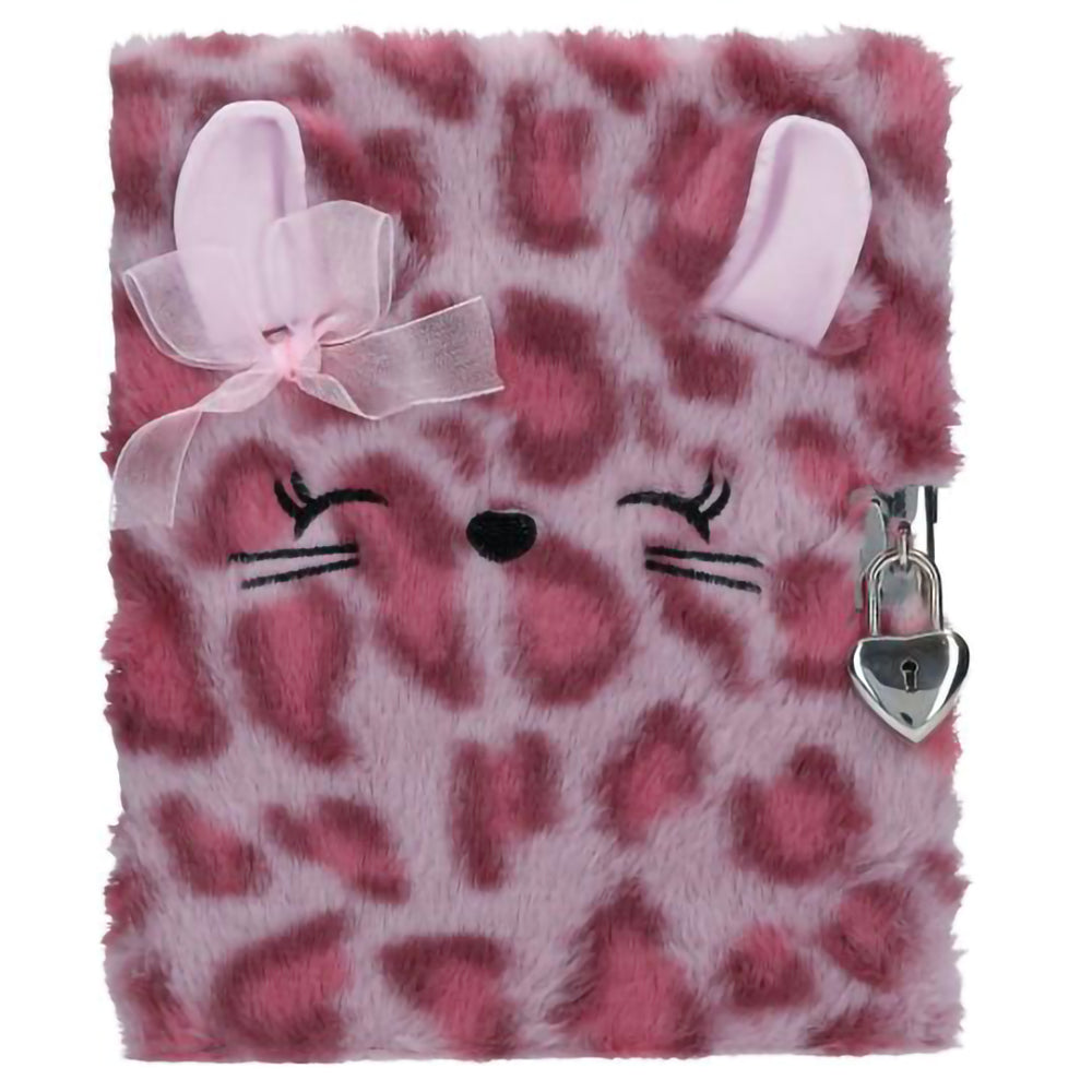 depesche-topmodel-cosy-cat-diary-with-lock-pink-stationery-depe-0014201