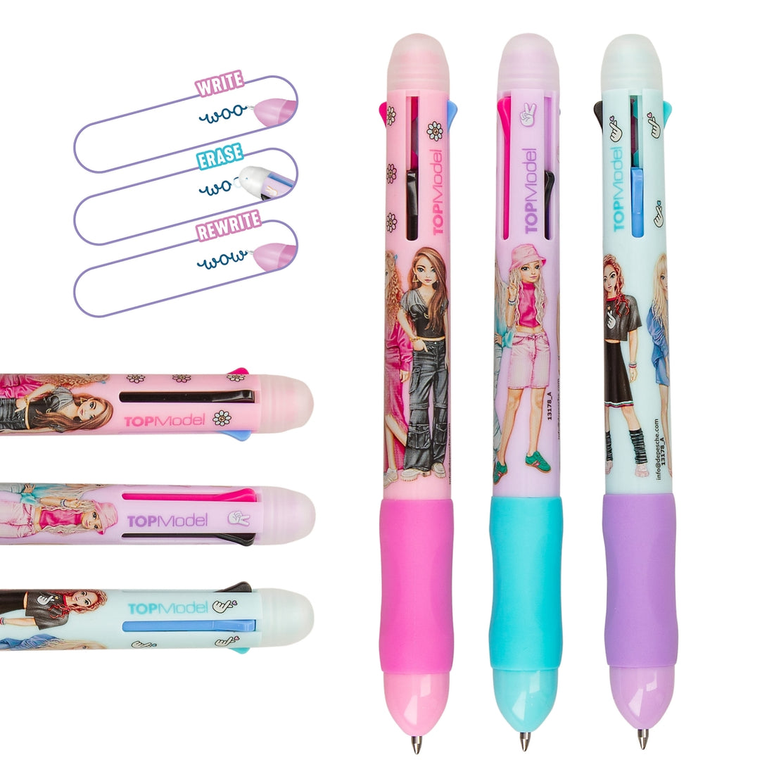 depesche-topmodel-erasable-gel-pen-4-colours-depe-0013178