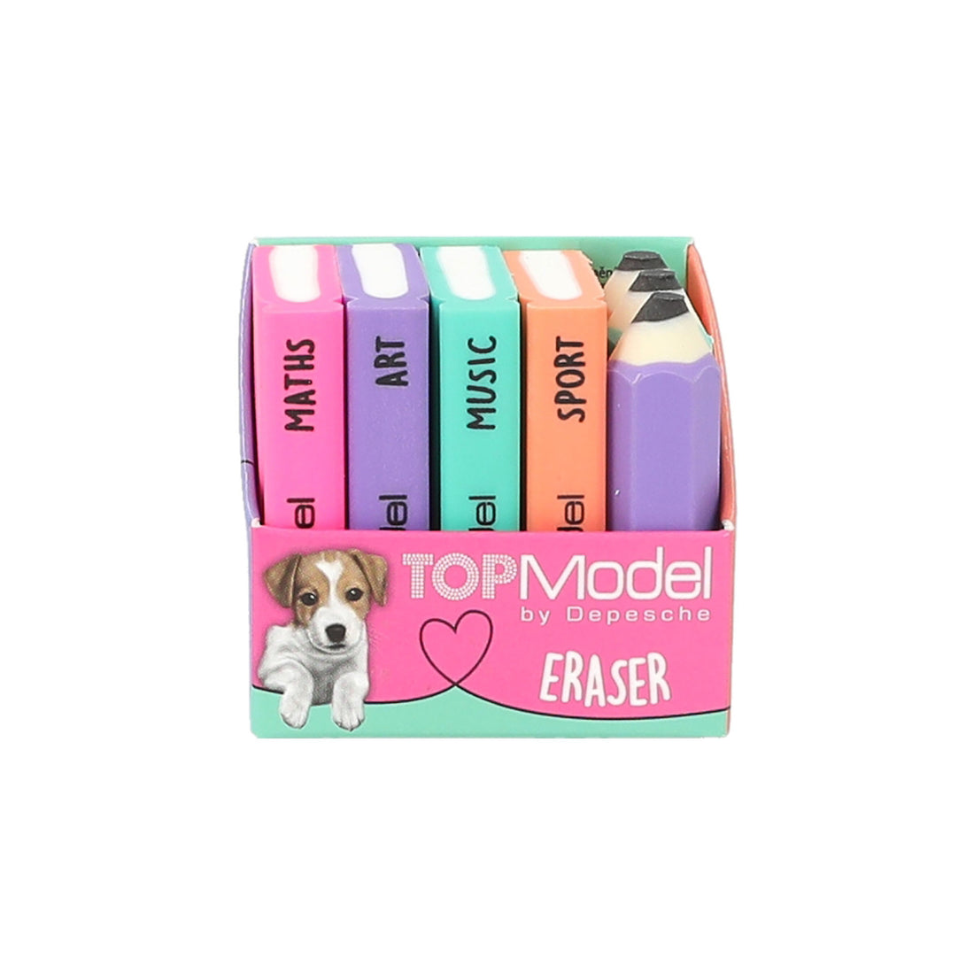 depesche-topmodel-eraser-set-mini-school-books-&-pencils-depe-0012443