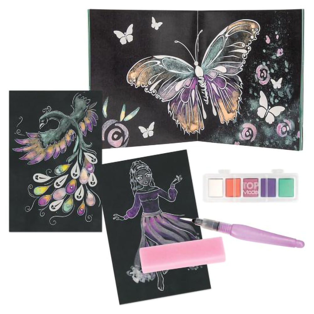 depesche-topmodel-metallic-watercolour-set-stationery-depe-0013485