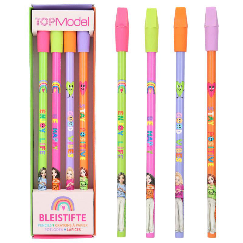depesche-topmodel-pencil-set-with-eraser-topper-selflove-depe-0012088