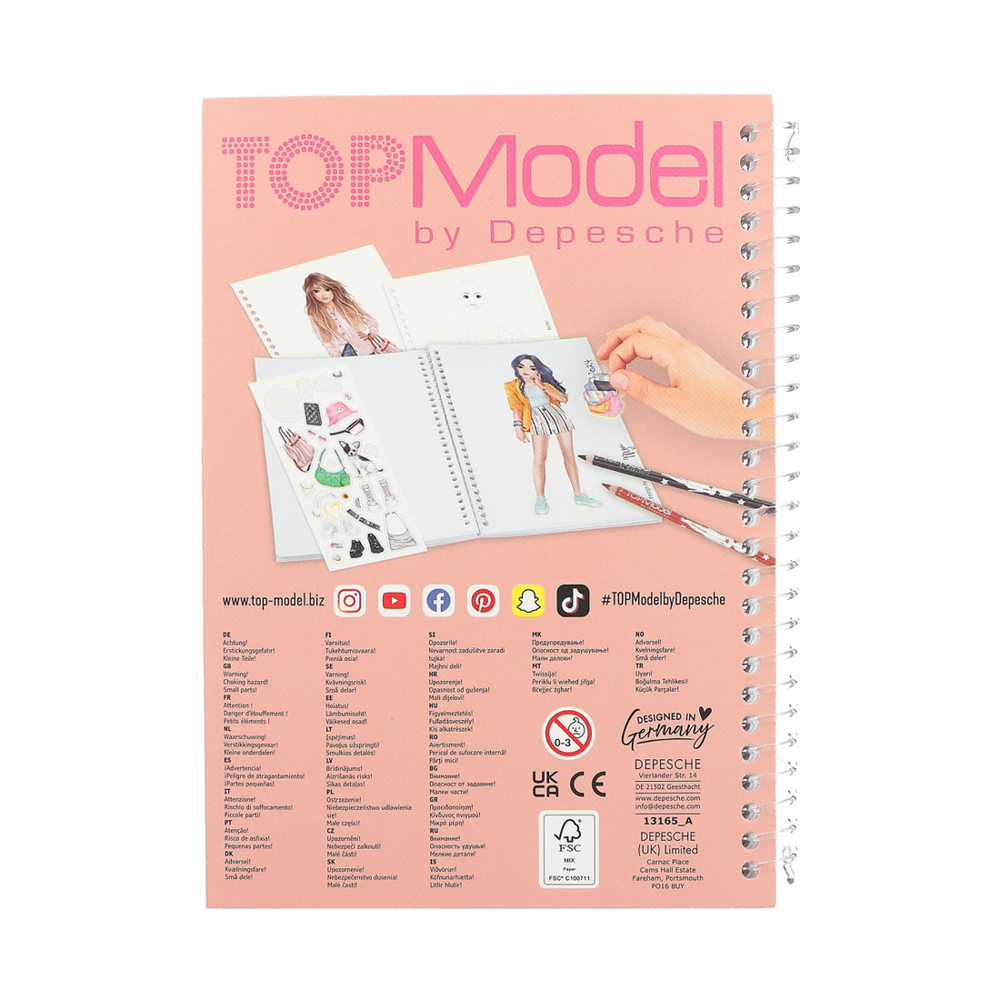 depesche-topmodel-pocket-colouring-book-depe-0013165