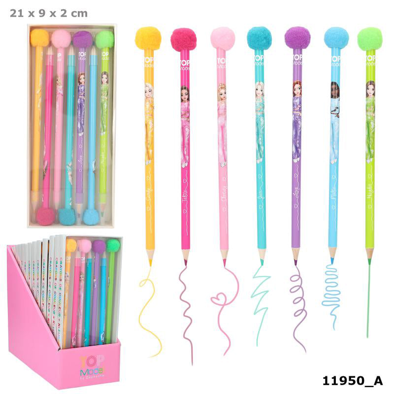 depesche-topmodel-pompom-coloured-pencil-set-depe-0011950