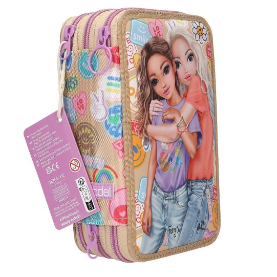 depesche-topmodel-triple-pencil-case-aop-girl-power-depe-0013282