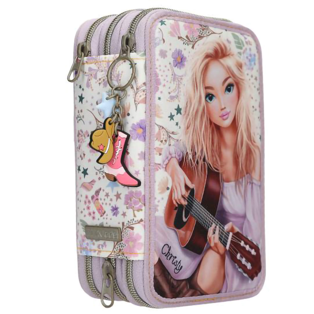 depesche-topmodel-triple-pencil-case-cowgirl