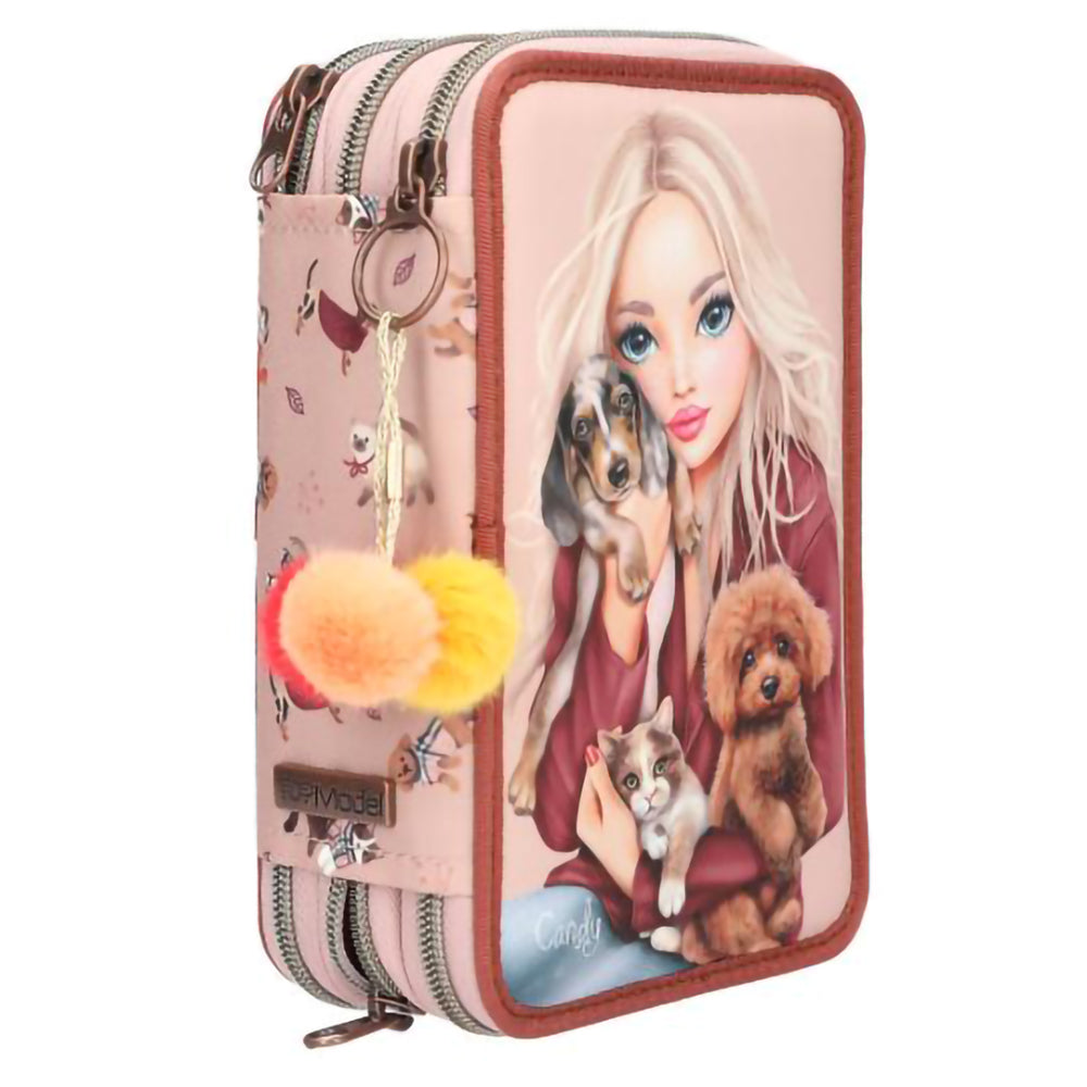 depesche-topmodel-triple-pencil-case-fur-ever-friends