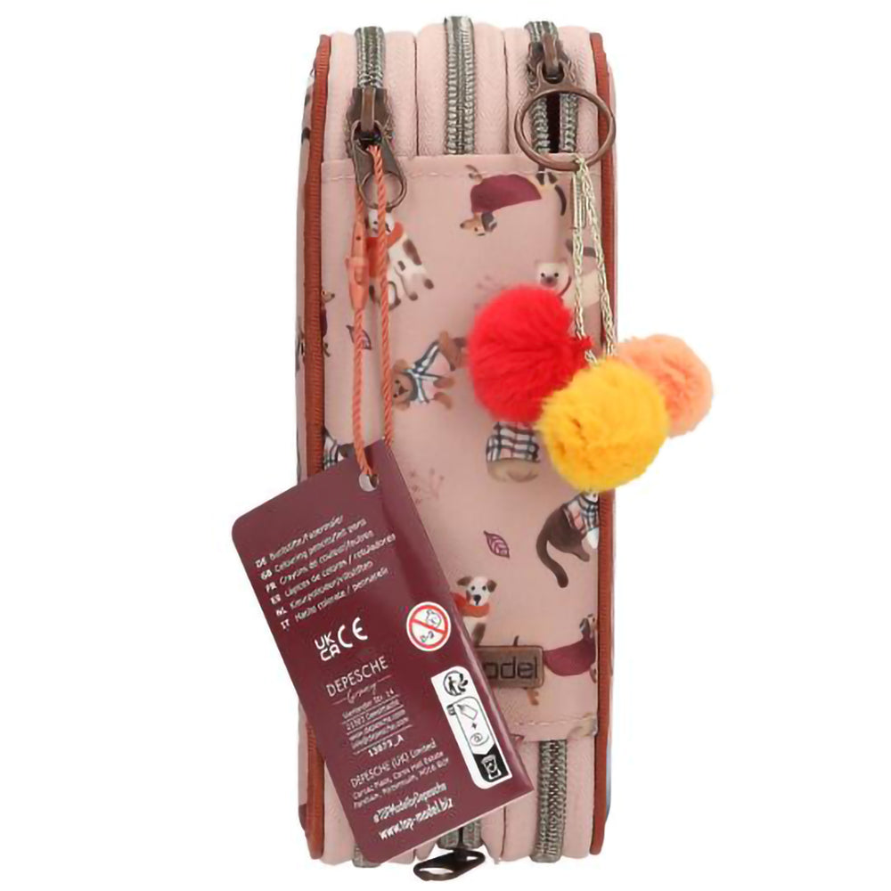 depesche-topmodel-triple-pencil-case-fur-ever-friends