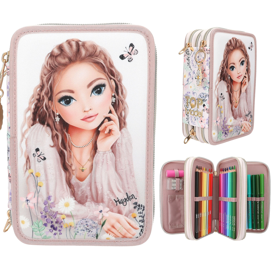 depesche-topmodel-triple-pencil-case-summer-feeling-depe-0013302