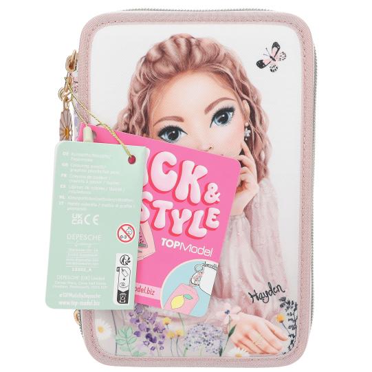 Depesche Topmodel Triple Pencil Case Summer Feeling