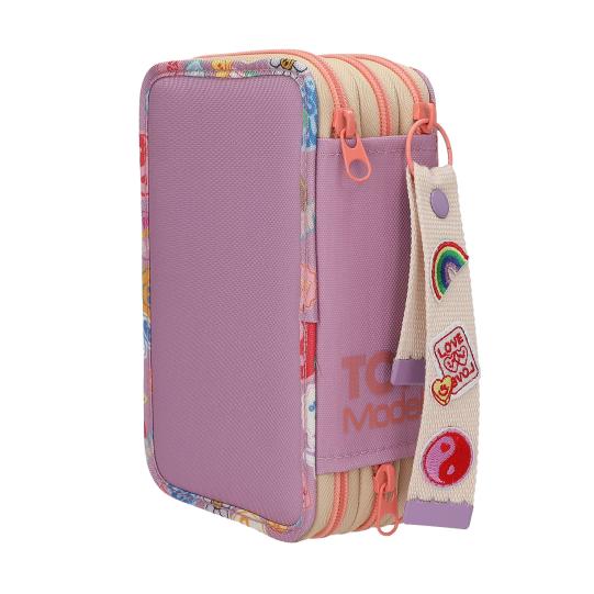 depesche-topmodel-triple-pencil-case-with-pendant-girl-power-depe-0013283