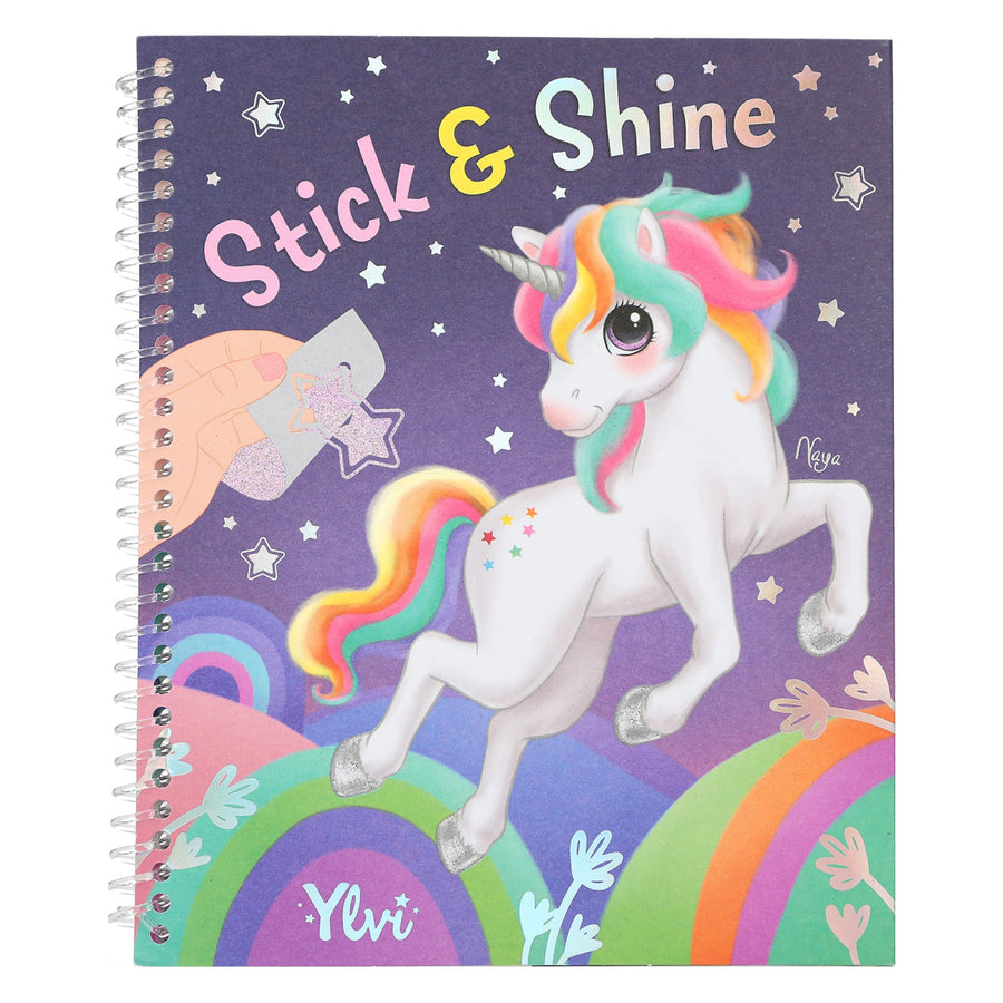 depesche-ylvi-colouring-book-stick-&-shine-depe-0012472