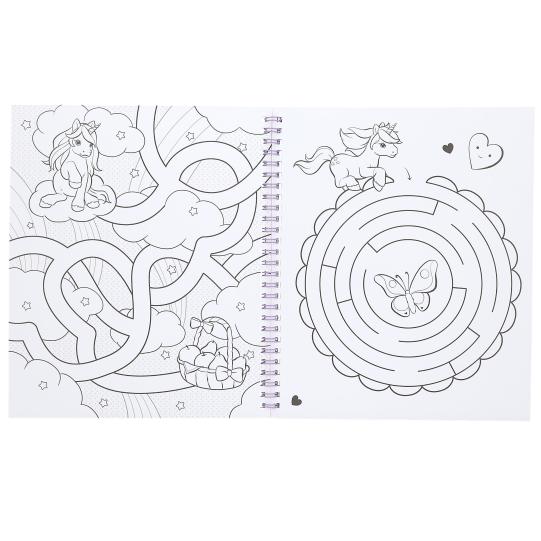 depesche-ylvi-colouring-book-with-unicorn-and-sequins-depe-0013587