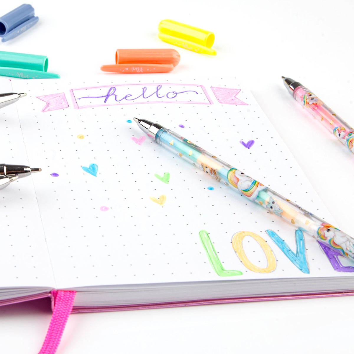 depesche-ylvi-gel-pen-set-5-rainbow-colours-depe-0012184