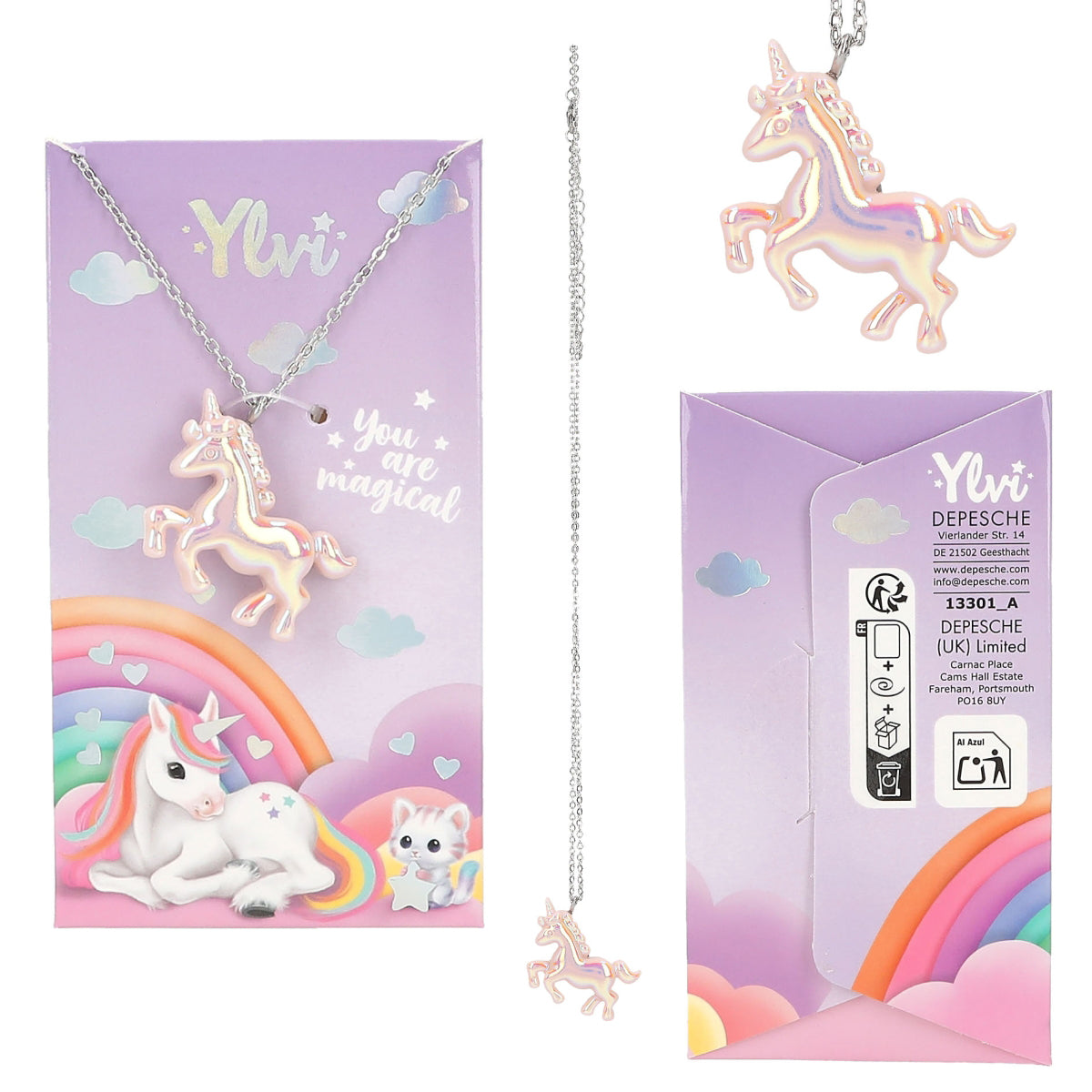depesche-ylvi-necklace-unicorn-depe-0013301