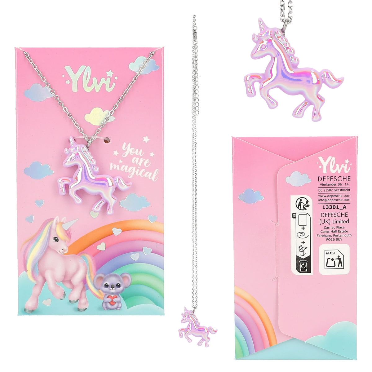 depesche-ylvi-necklace-unicorn-depe-0013301