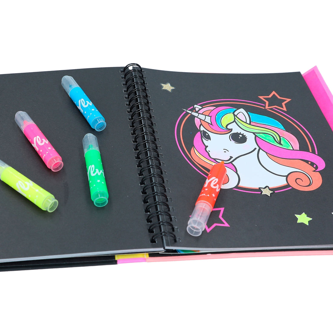 depesche-ylvi-neon-colouring-book-set-depe-0012169