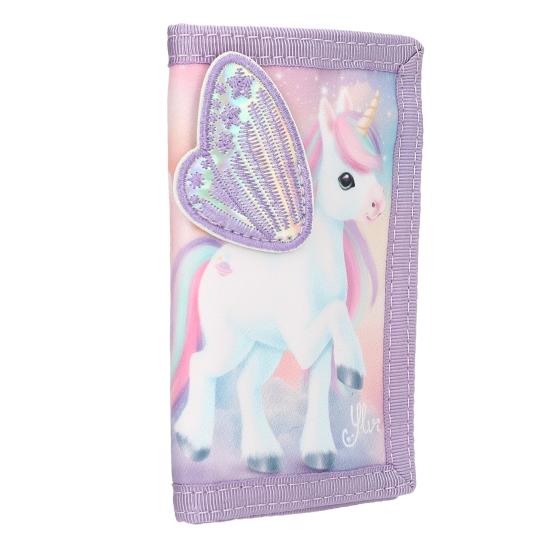 Depesche Ylvi Purse with Appliquéd Wing