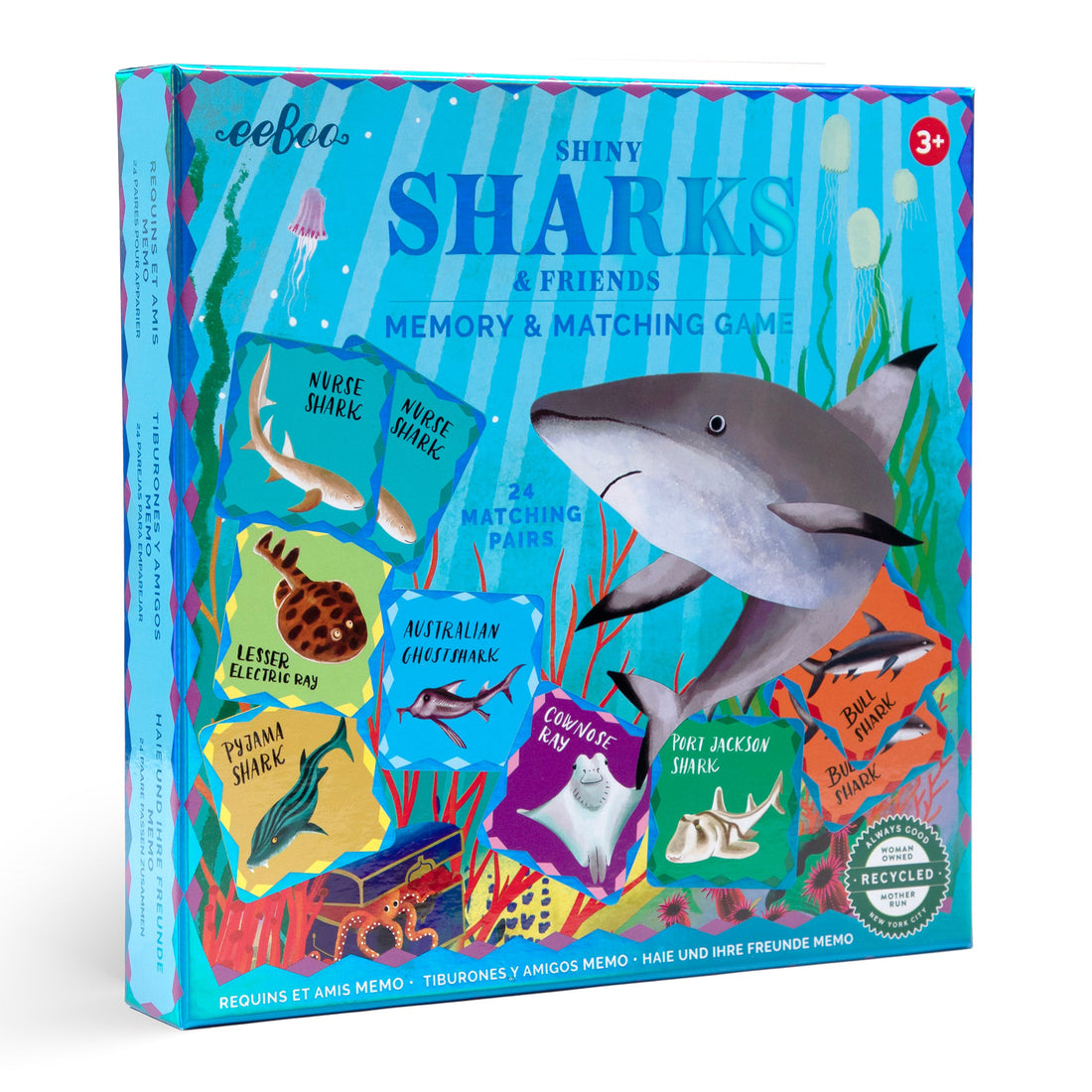 eeboo-sharks-&-friends-shiny-memory-matching-eebo-mgshk