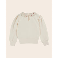 emile-et-ida-crochet-collar-sweatshirt-creme-eei-w25ac001-creme-12m