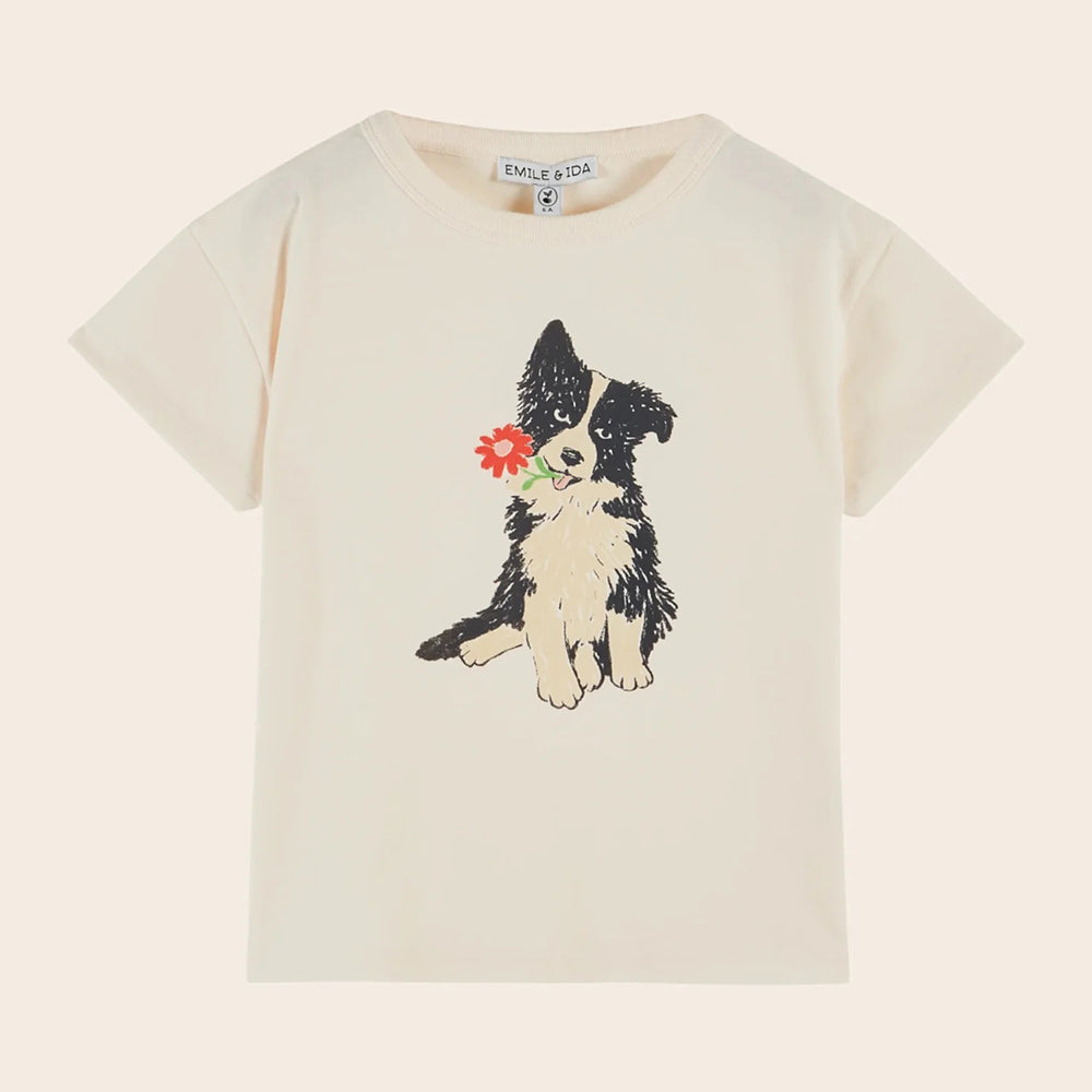 emile-et-ida-dog-print-tee-shirt-creme
