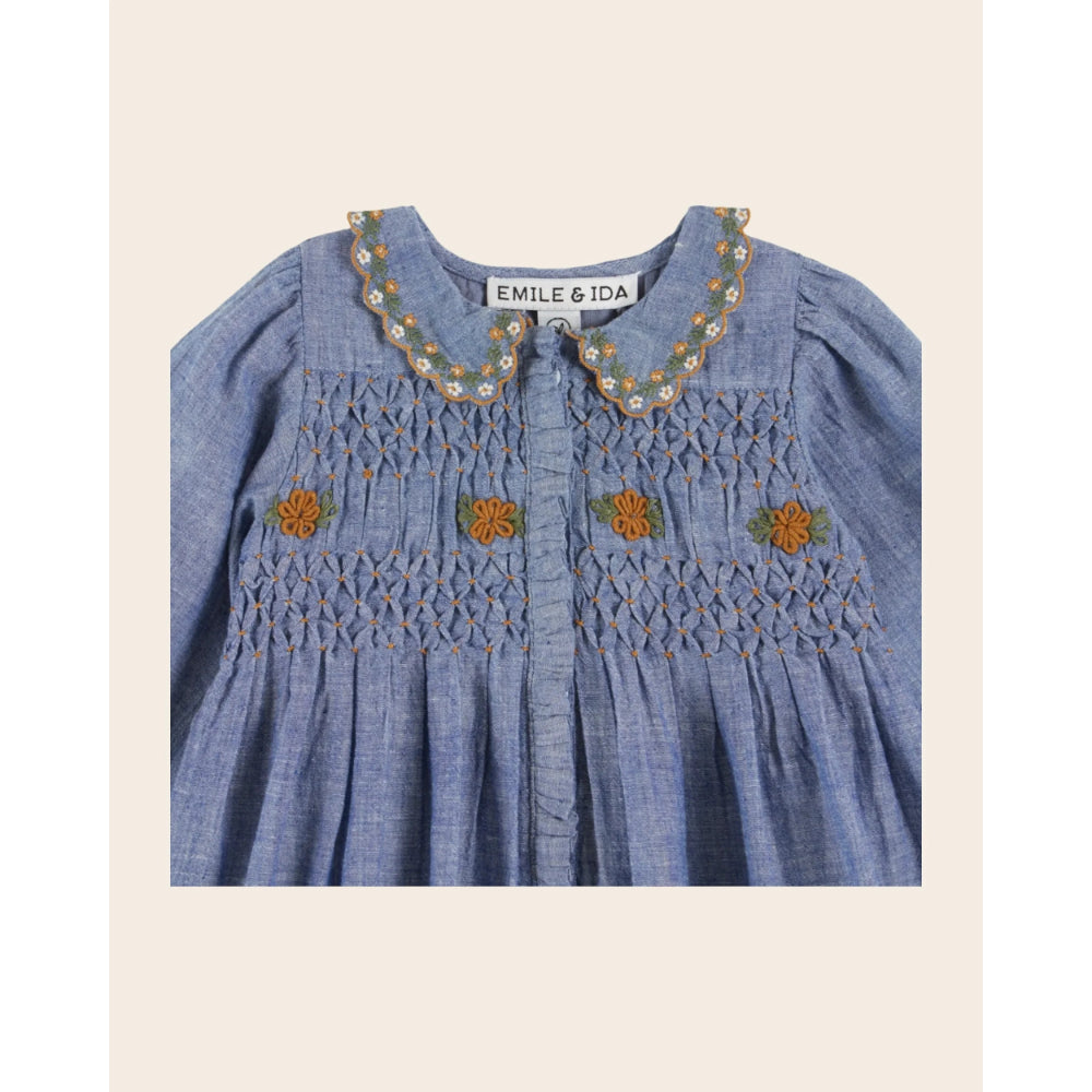 emile-et-ida-smocked-dress-chambray-eei-w25ac080a-cham-02a