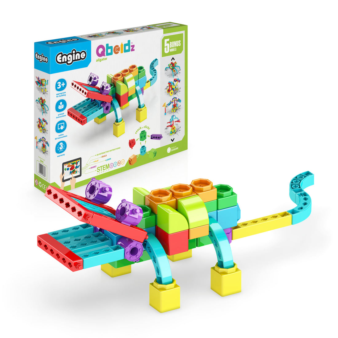 engino-qboidz-alligator-with-5-bonus-models-engn-qb40