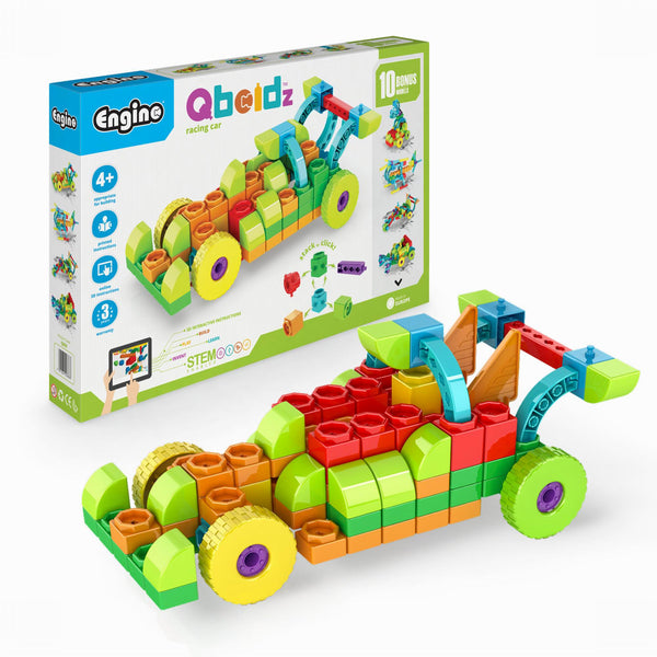 Engino Qboidz “Racing Car” With 10 Bonus Models