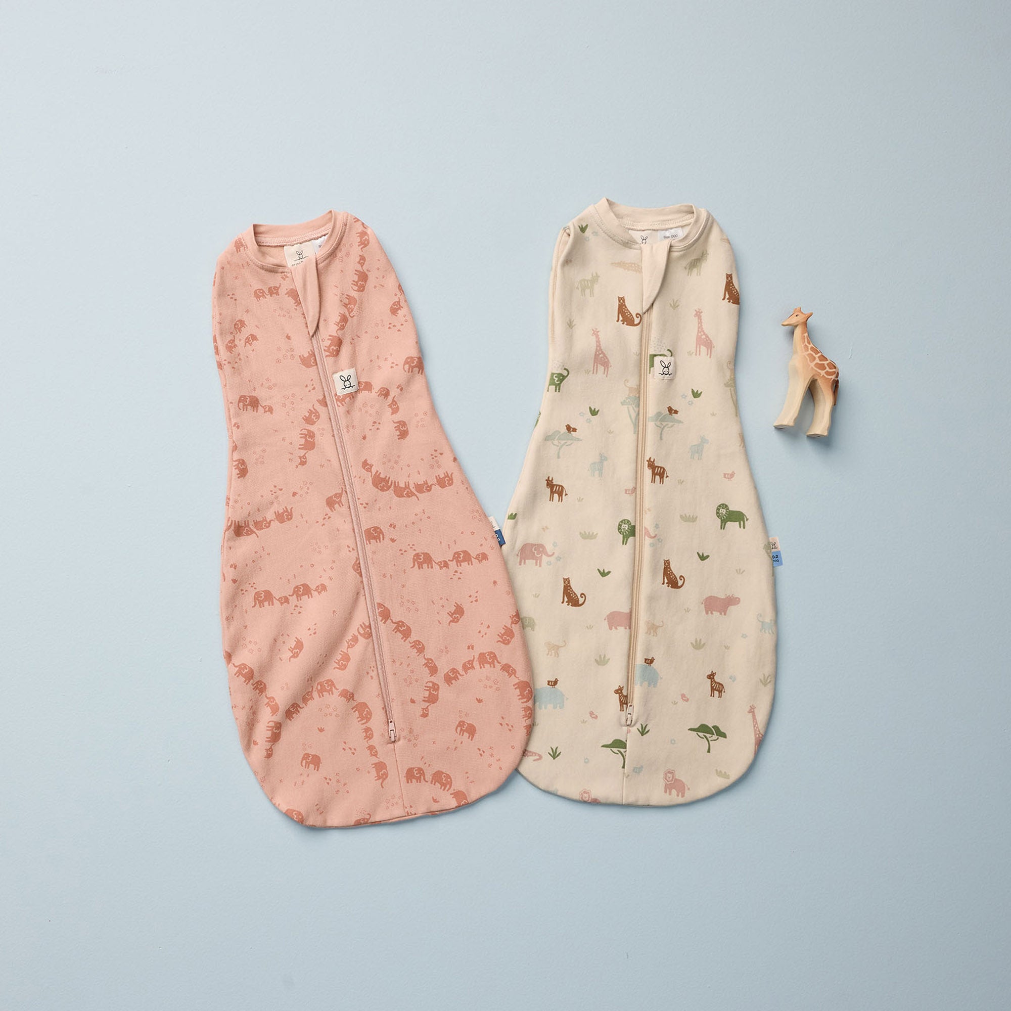 ergoPouch Cocoon Sleeping Bag - 1.0 TOG - Elephant Parade