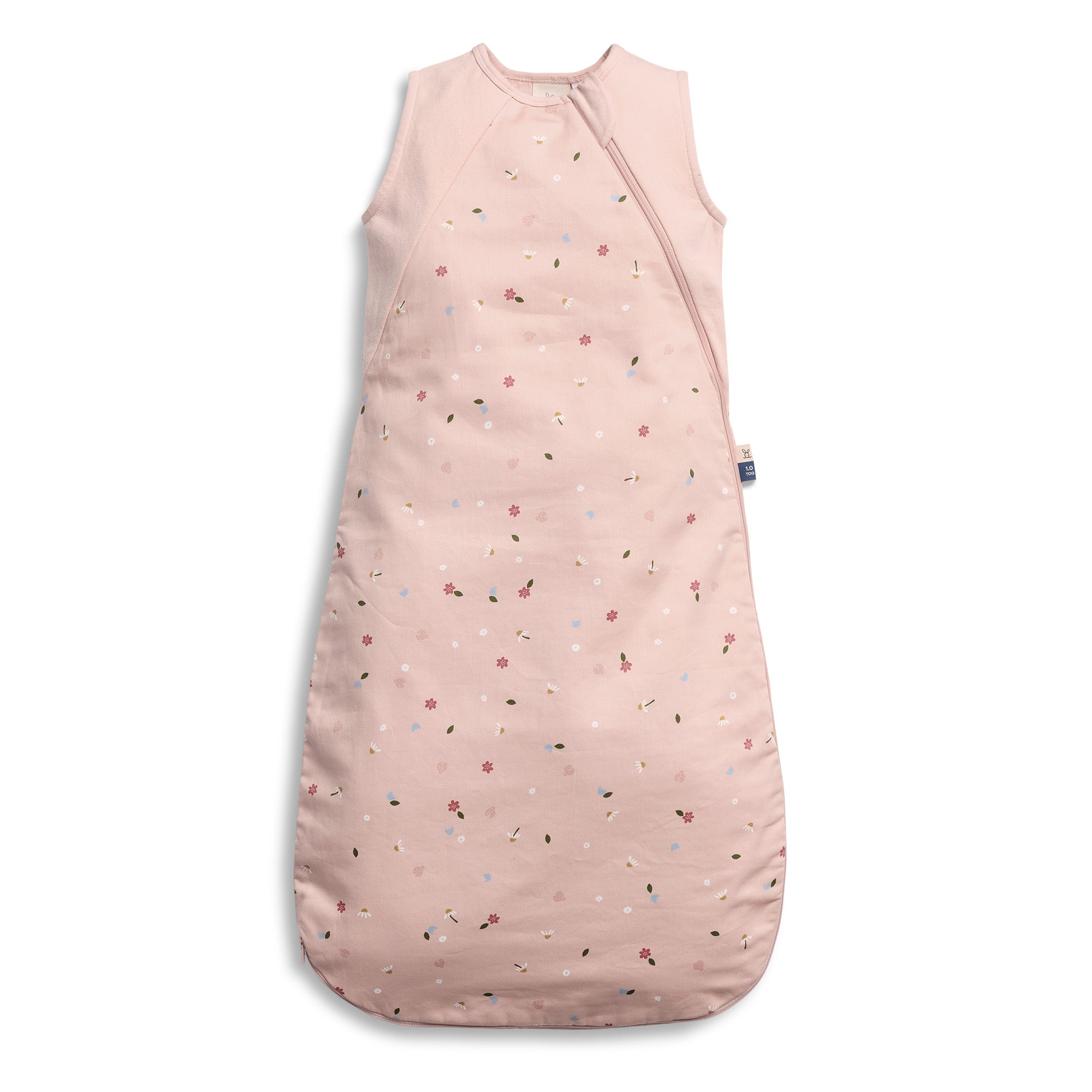 ergopouch-side-zip-sheeting-bag-1-0-tog-daisies-ergo-zepsz-1-0t03-12mda26