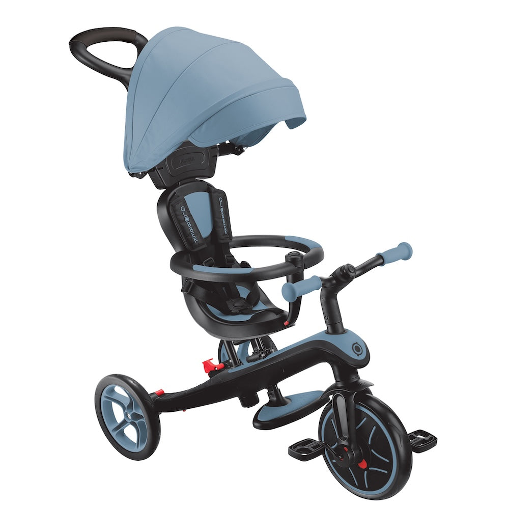 Globber Explorer Trike 4 In 1 - Blue (10M - 5Y)