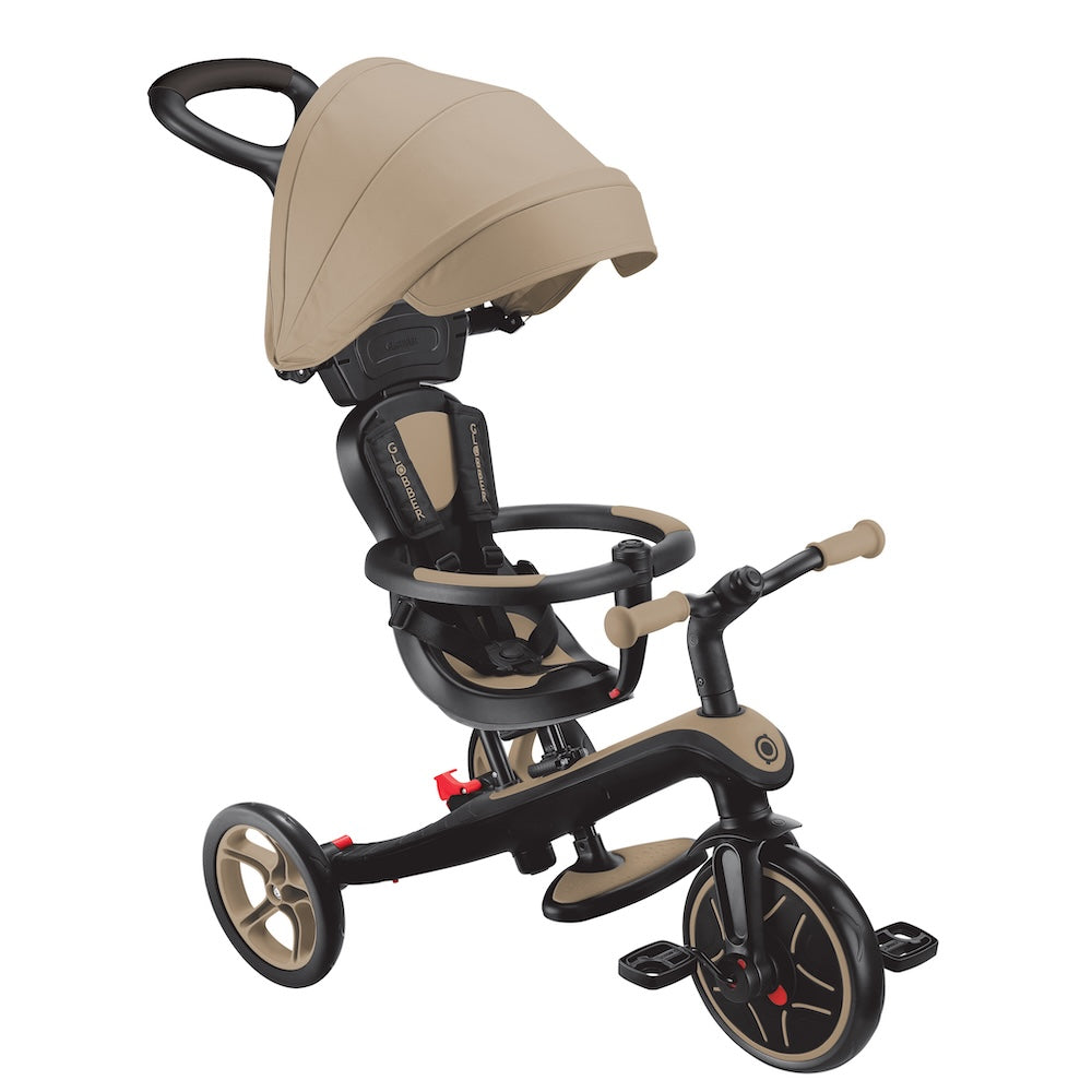 Globber Explorer Trike 4 In 1 - Sand (10M - 5Y)