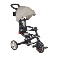 Globber Explorer Trike Foldable 4 in 1 - Taupe (10m - 5y)